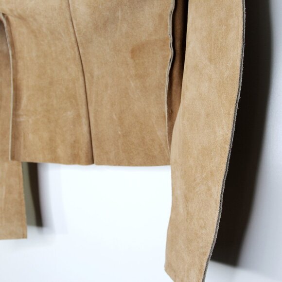 BNWT AW12 MAISON MARGIELA X H&M SUEDE LEATHER JACKET 4 - Picture 6 of 9